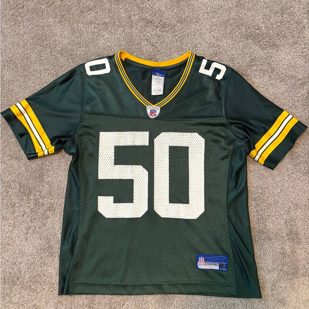 Green Bay Packers AJ Hawk Jersey Packer Fan Green Jersey